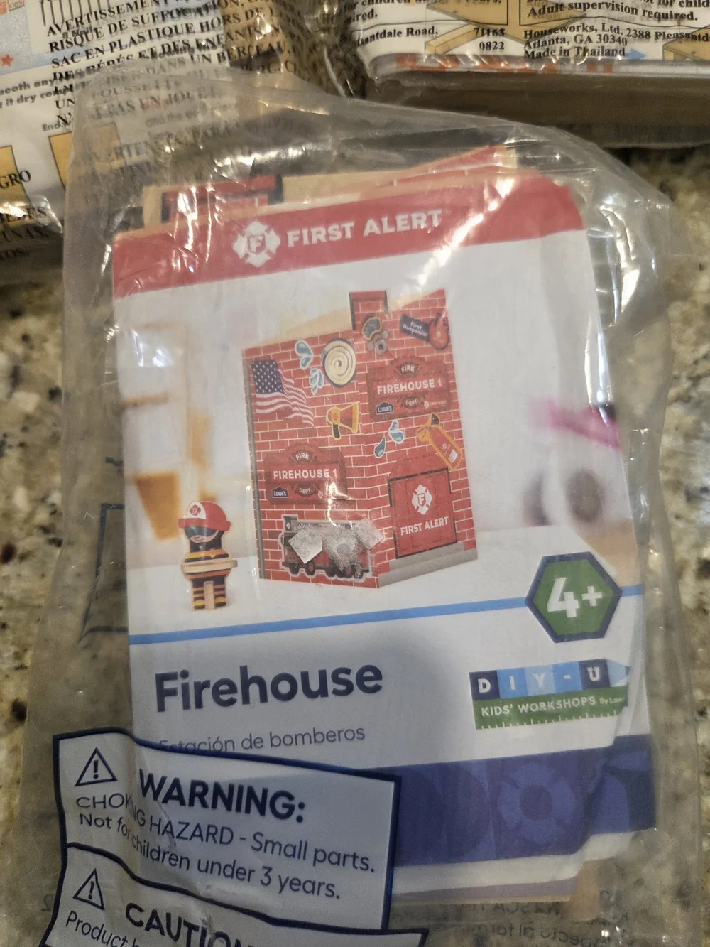 Lot of 3 Home Depot Lowes Kids Workshop Craft Kits NEW Sealed Pins DIY Wood